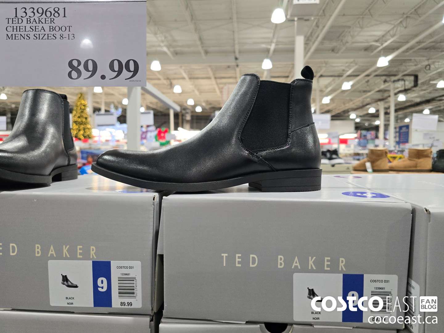 1339681 TED BAKER CHELSEA BOOT MENS SIZES 8-13 $89.99