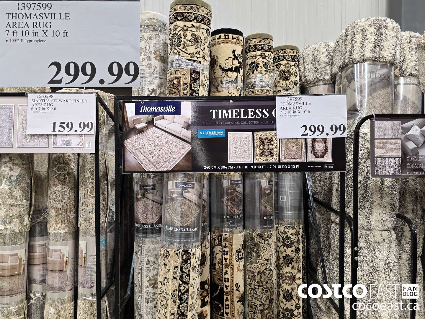 1397599 THOMASVILLE AREA RUG 7 FT 10 IN X 10 FT $299.99