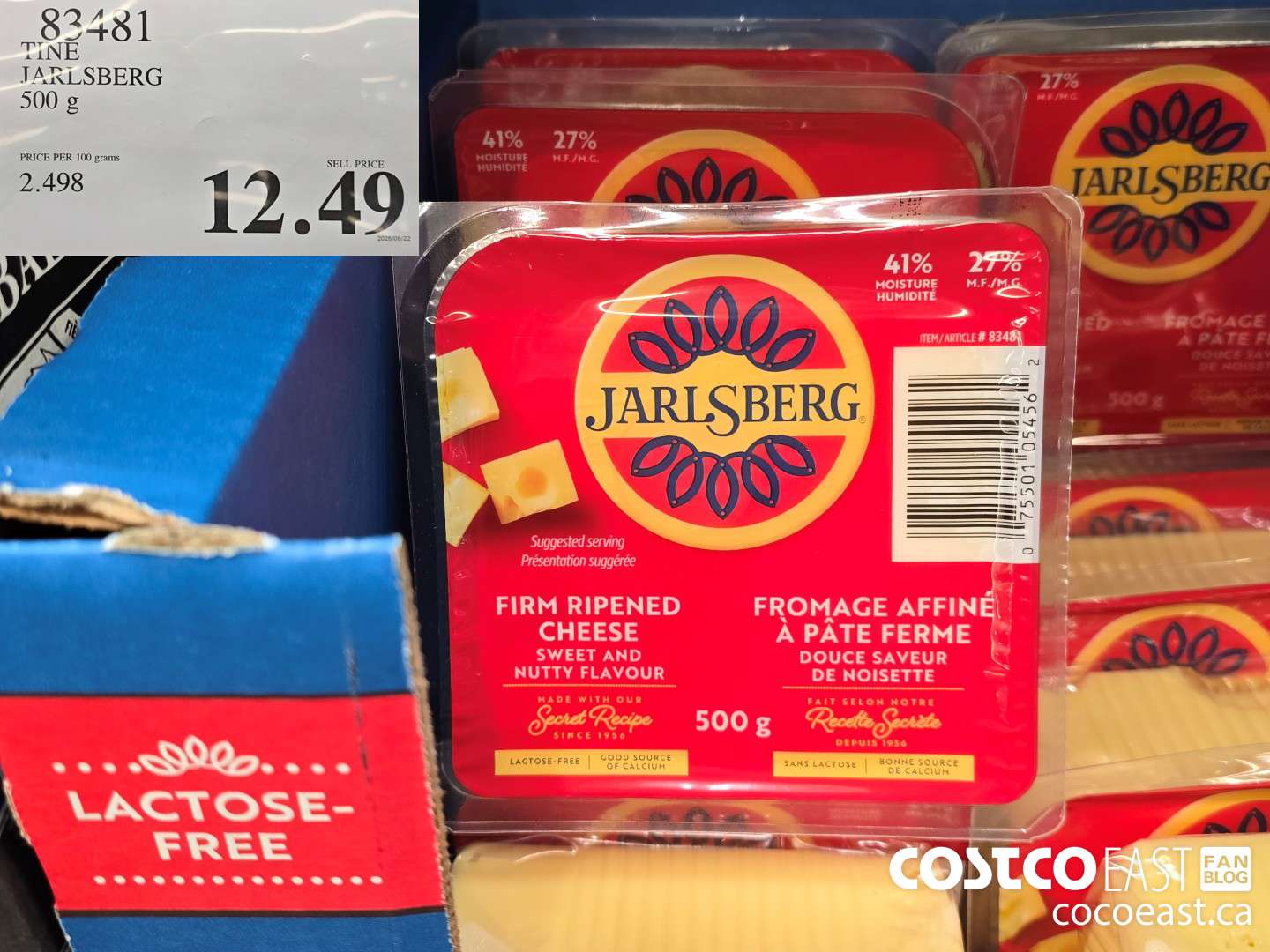 83481 TINE JARLSBERG 500G $12.49