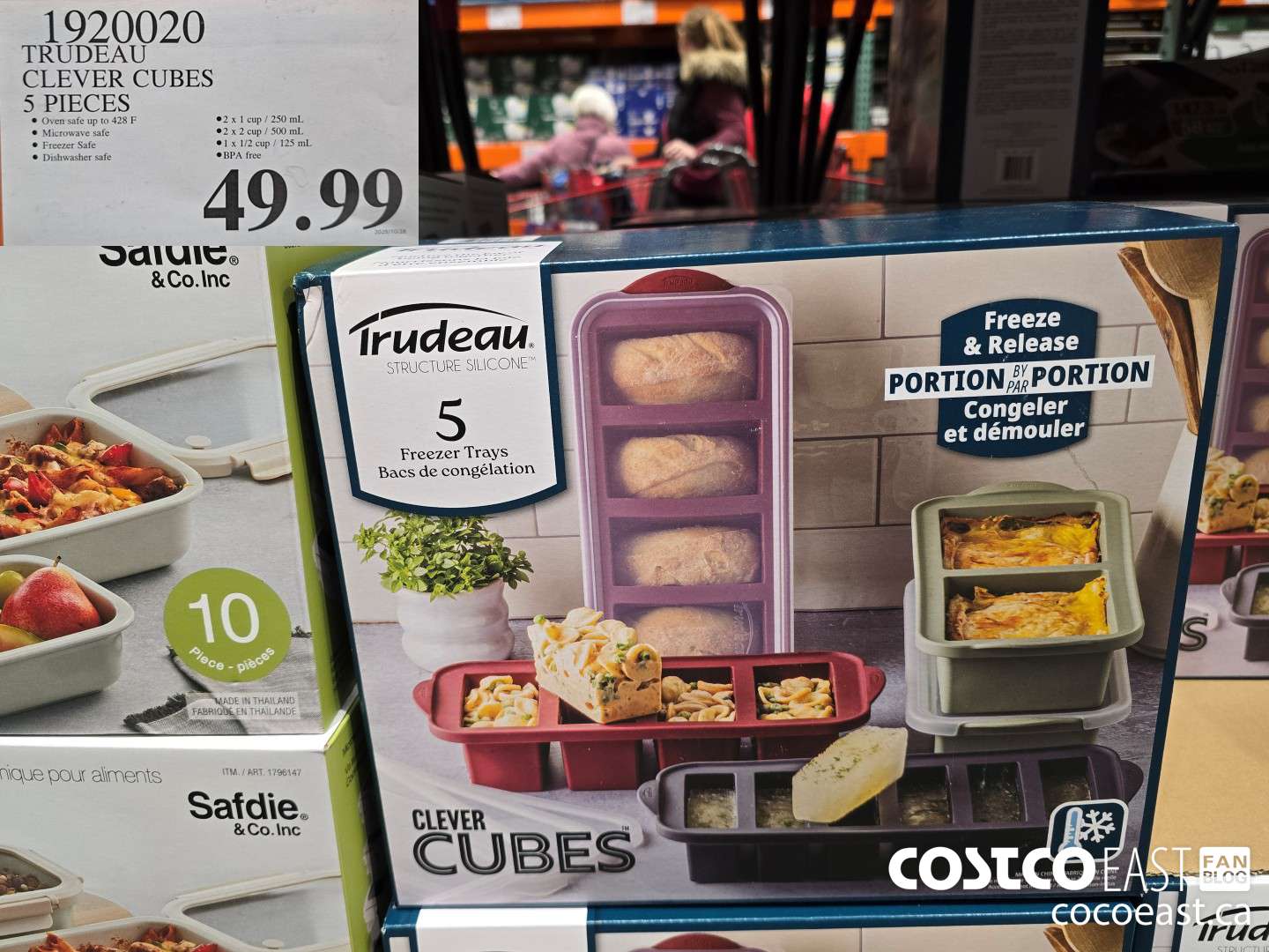 1920020 TRUDEAU CLEVER CUBES 5 PIECES $49.99
