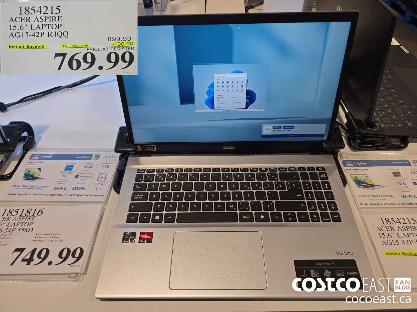 1854215 ACER ASPIRE 15.6