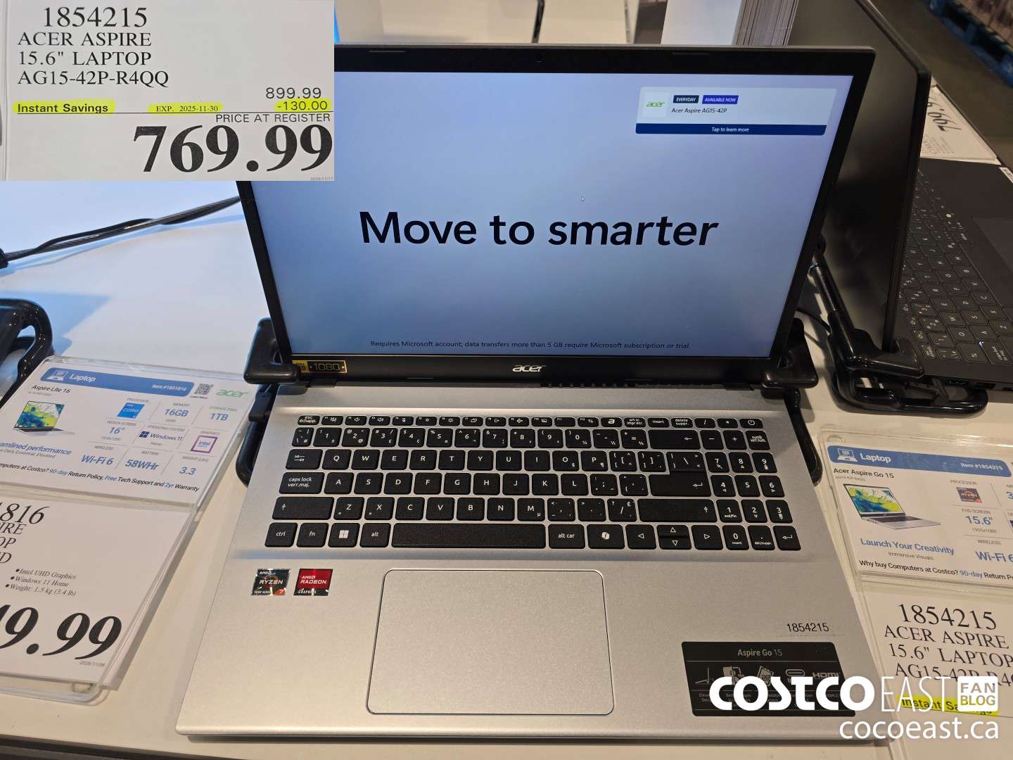 1854215 ACER ASPIRE 15.6