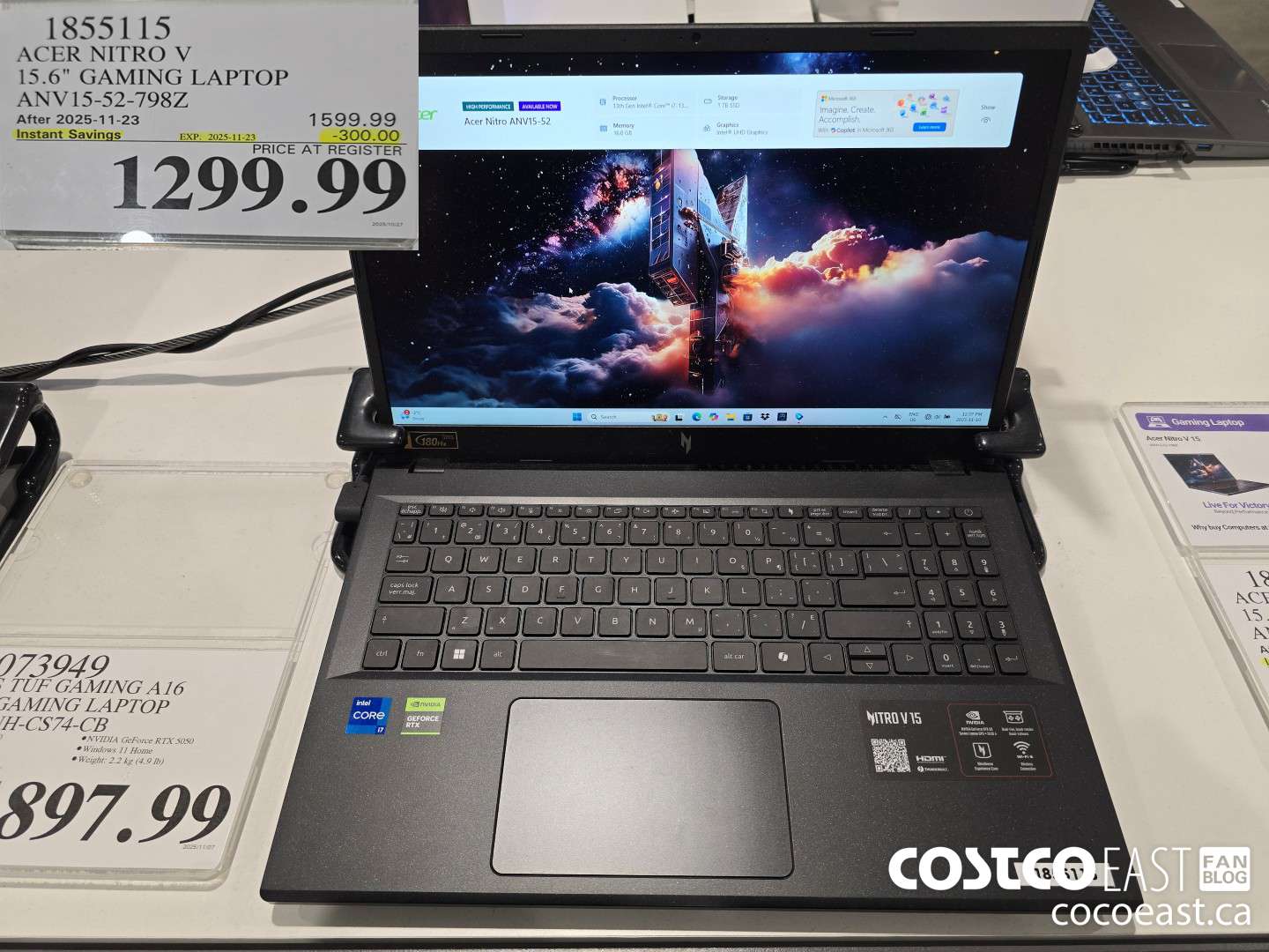 1855115 ACER NITRO V 15.6