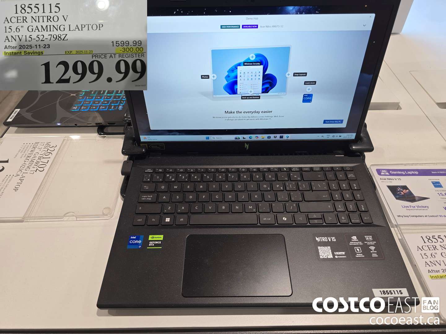 1855115 ACER NITRO V 15.6