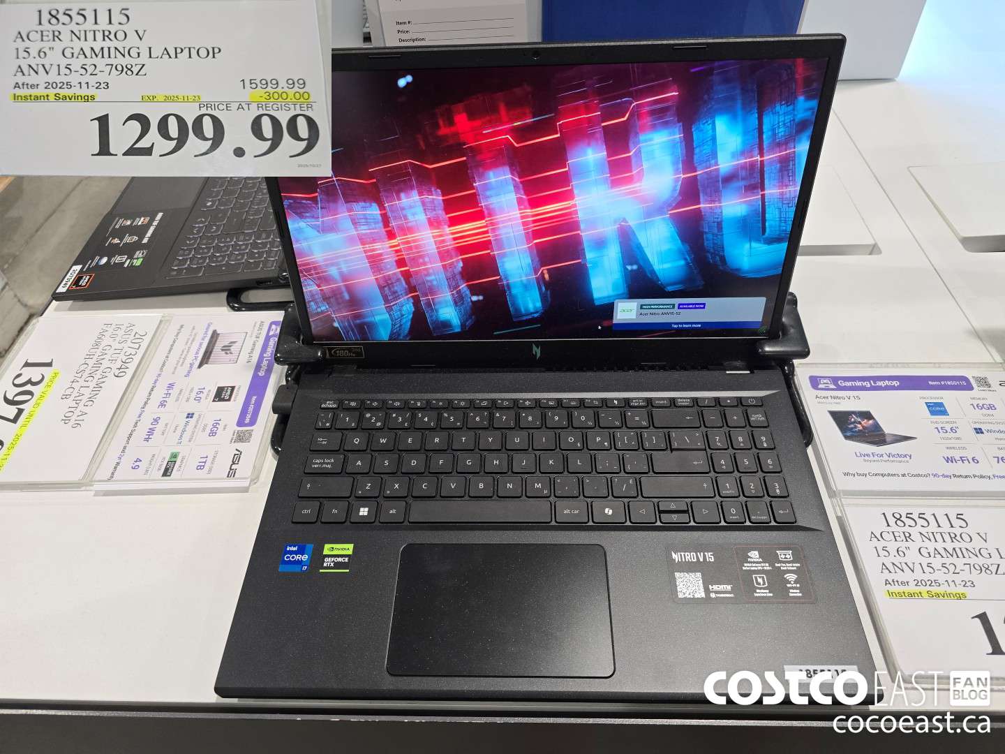 1855115 ACER NITRO V 15.6