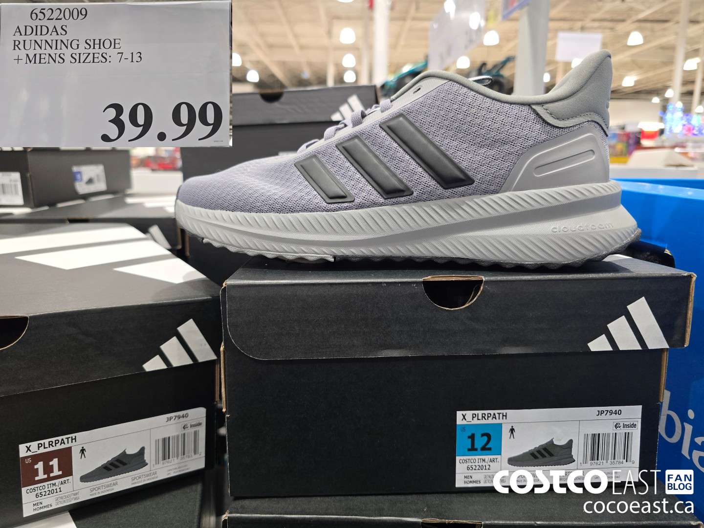 6522009 ADIDAS RUNNING SHOE+ MENS SIZES: 7-13 $39.99