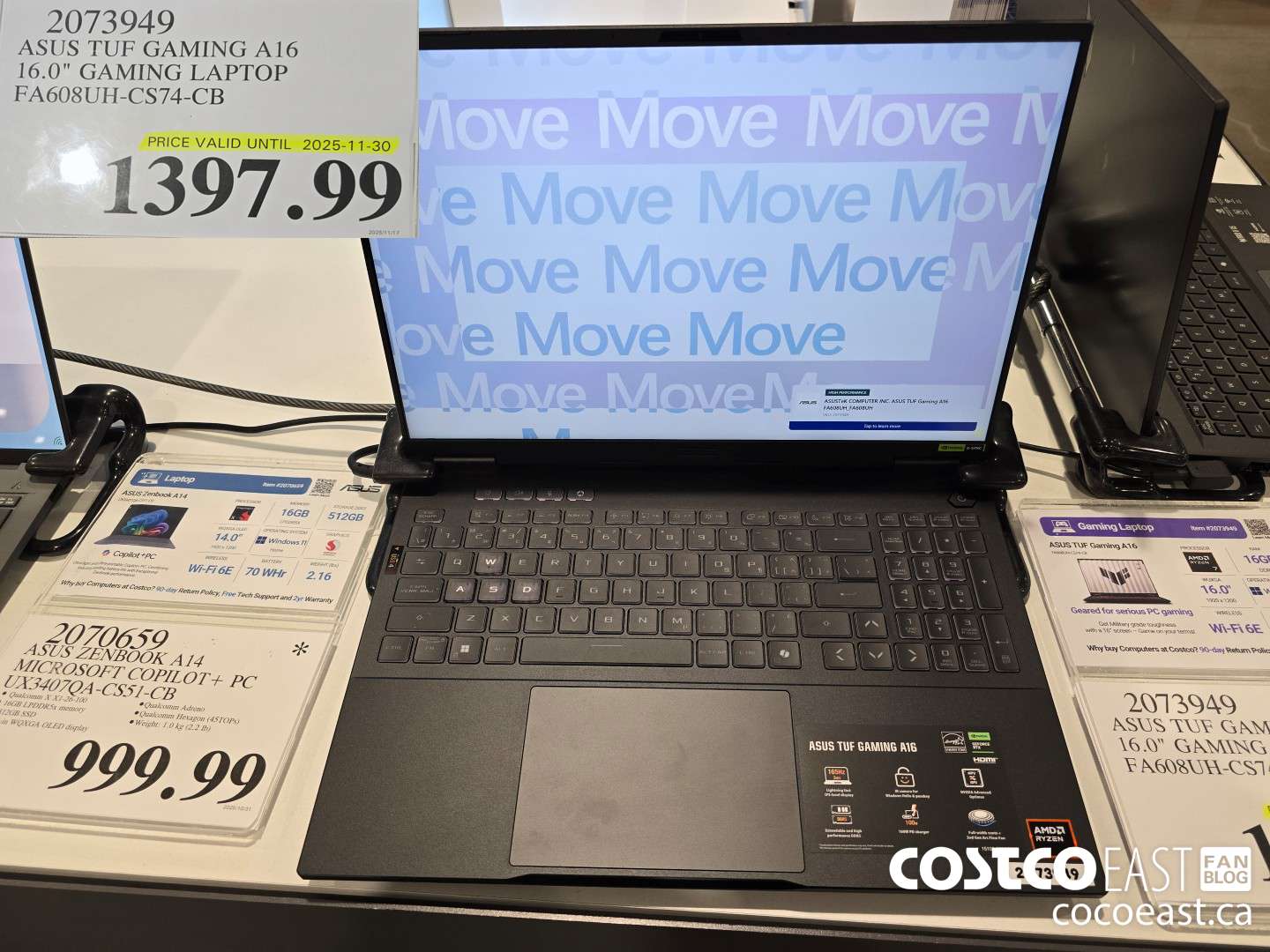 2073949 ASUS TUF GAMING A16 16.0