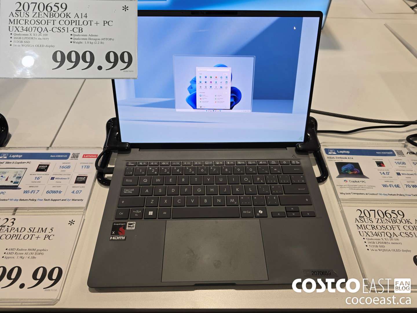 2070659 ASUS ZENBOOK A14 14.0