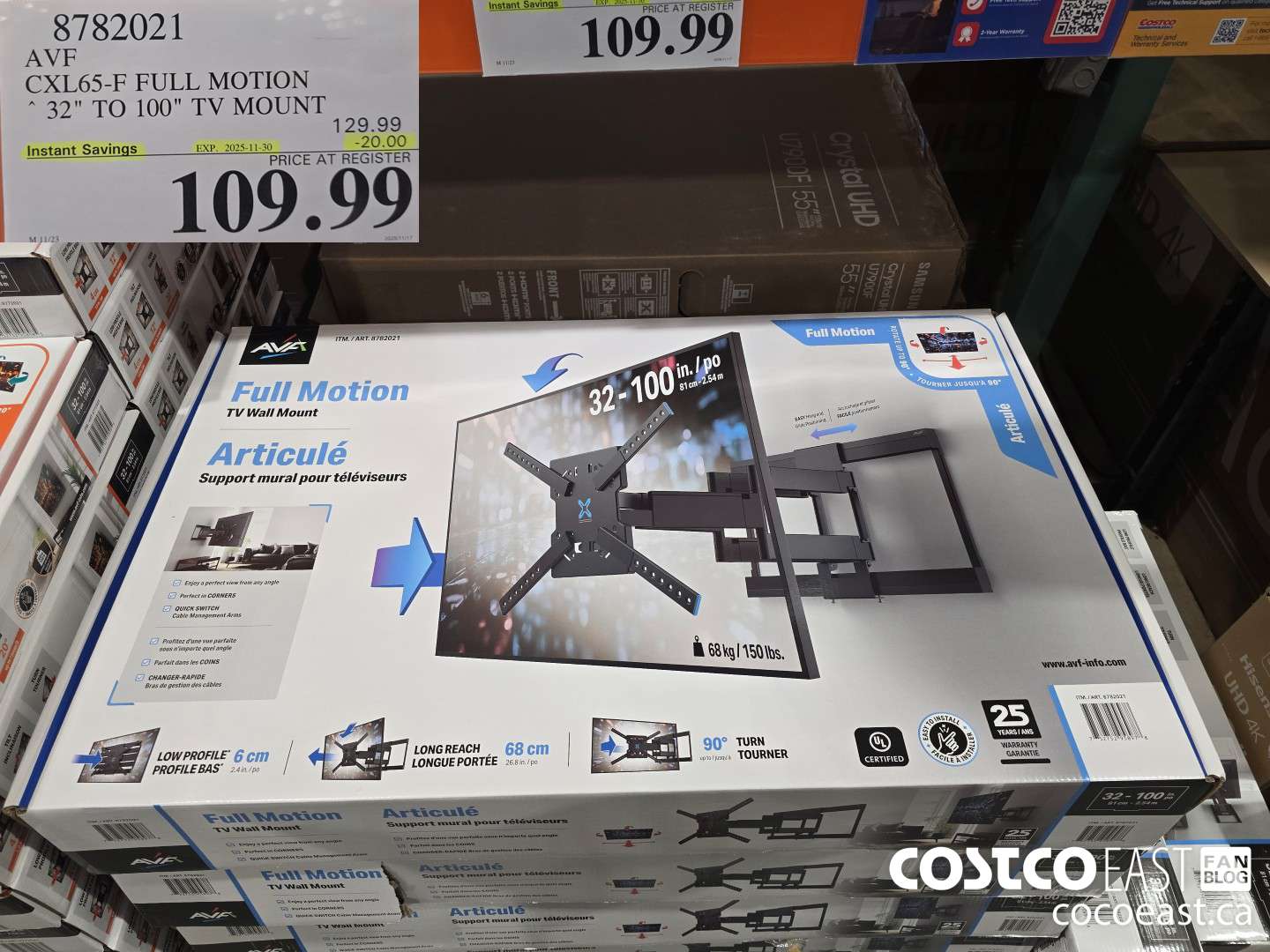 8782021 AVF CXL65-F FULL MOTION 32