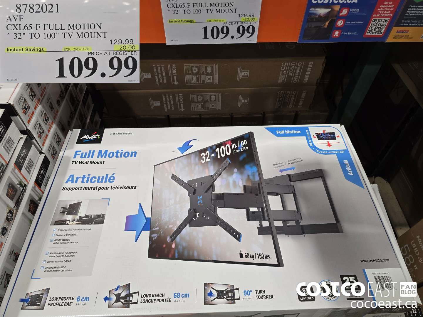 8782021 AVF CXL65-F FULL MOTION 32