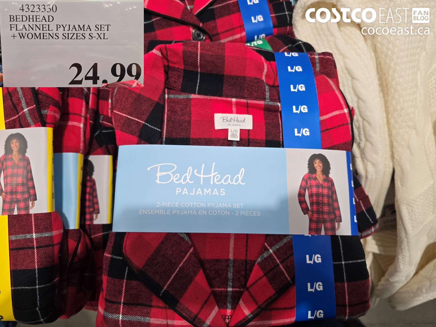 4323330 BEDHEAD FLANNEL PYJAMA SET +LADIES SIZES S-XL $24.99