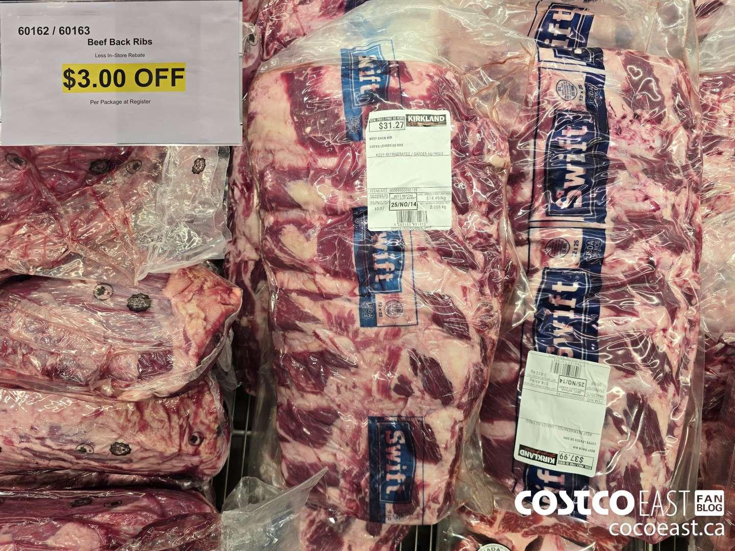 60162 BEEF BACK RIBS ($3.00 INSTANT SAVINGS)
