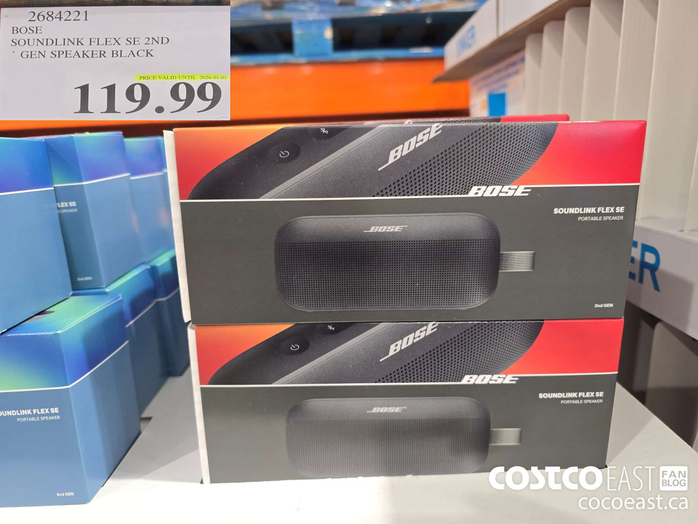 2684221 BOSE SOUNDLINK FLEX SE 2ND GEN SPEAKER BLACK $119.99