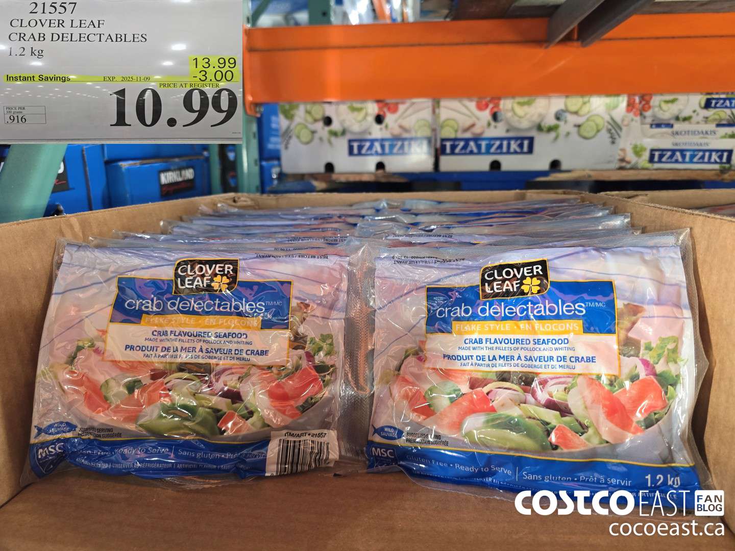 21557 CLOVER LEAF CRAB DELECTABLES 4 x 300 g ($3.00 INSTANT SAVINGS EXPIRES ON 2025-11-09) $10.99