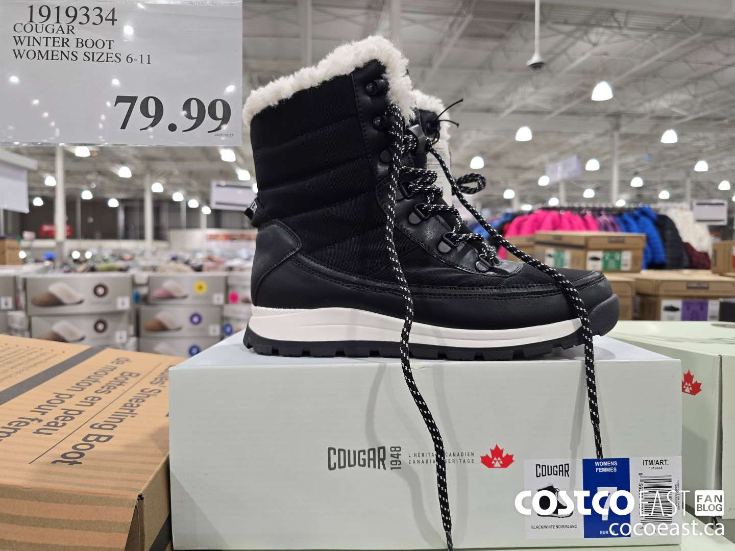 1919334 COUGAR WINTER BOOT WOMENS SIZES 6-11 $79.99