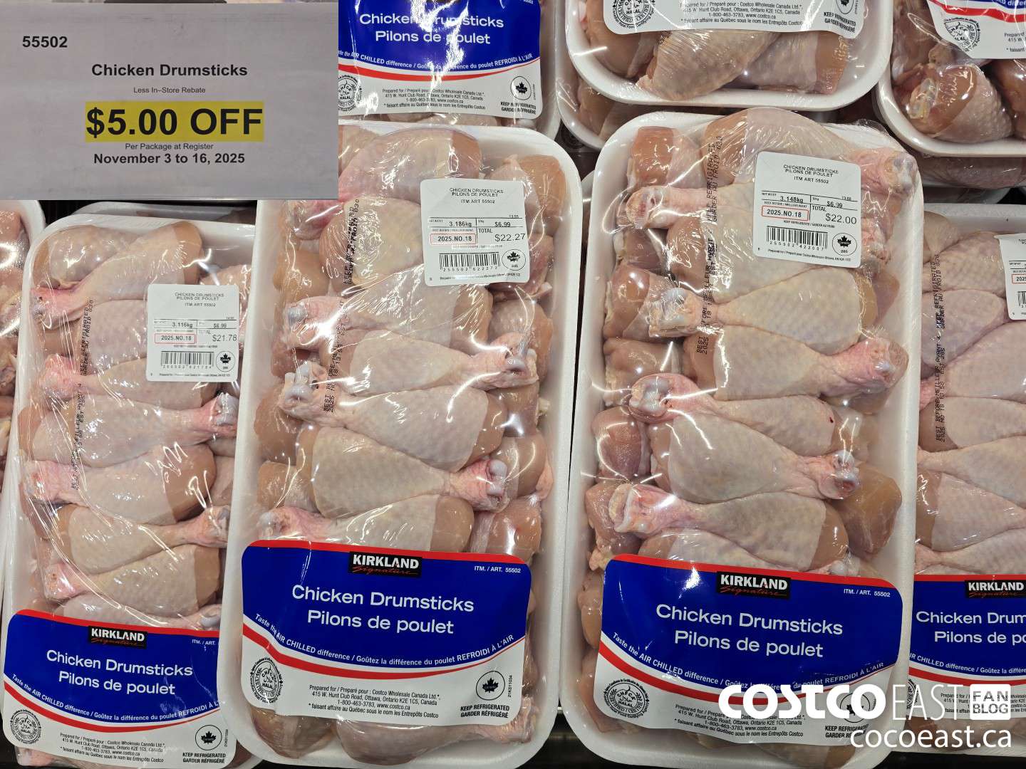 55502 Chicken Drumsticks ($5.00 INSTANT SAVINGS)