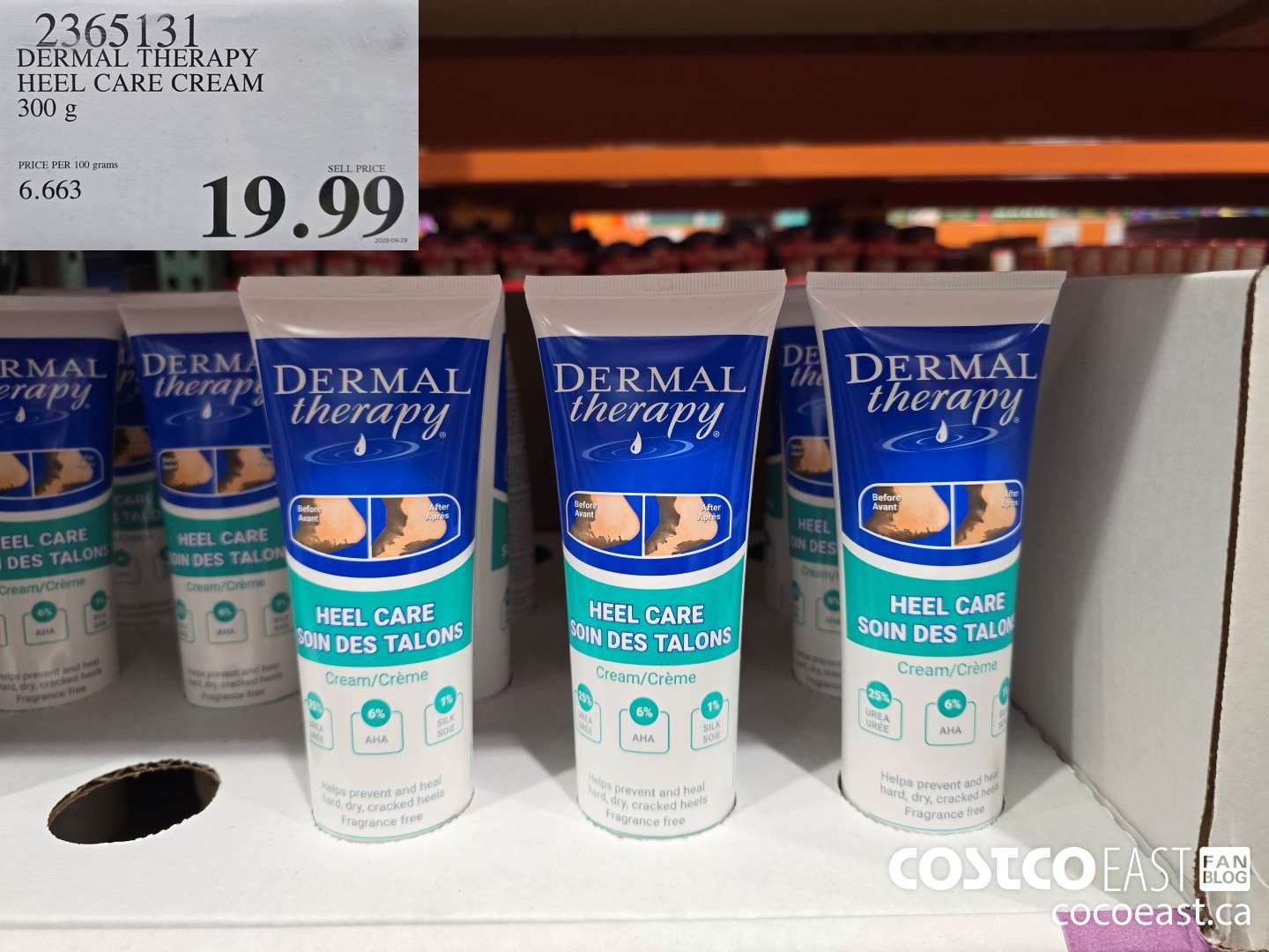 2365131 DERMAL THERAPY HEEL CARE CREAM 300 G $19.99