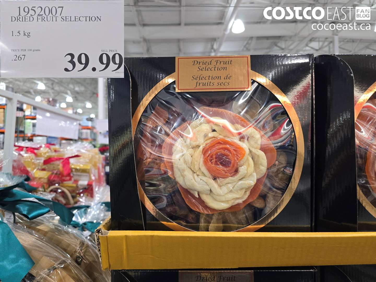 1952007 DRIED FRUIT SELECTION 1.5 kg $39.99