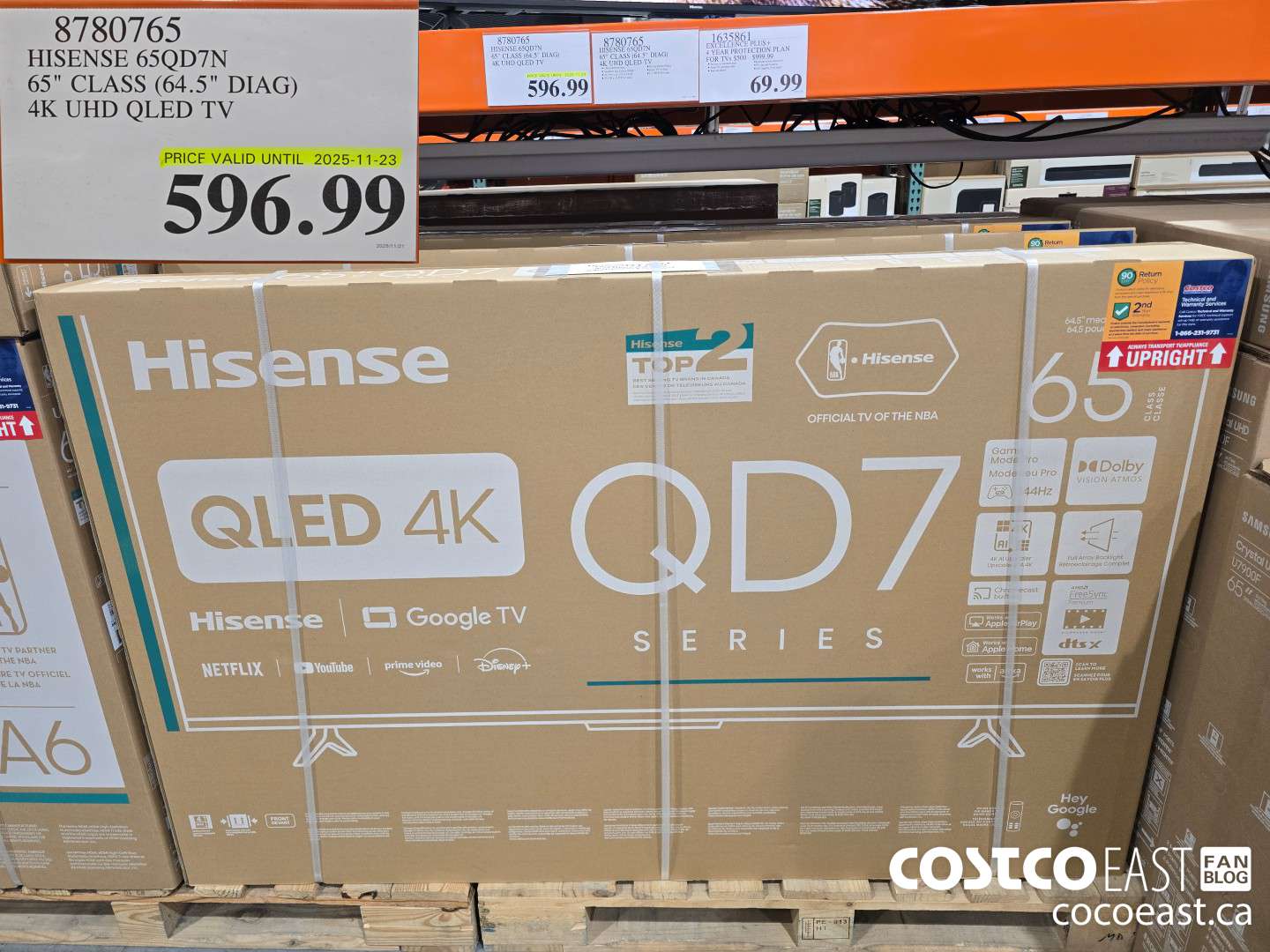 8780765 HISENSE 65QD7N 65