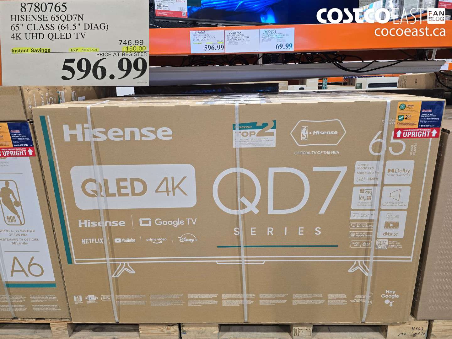 8780765 HISENSE 65QD7N 65