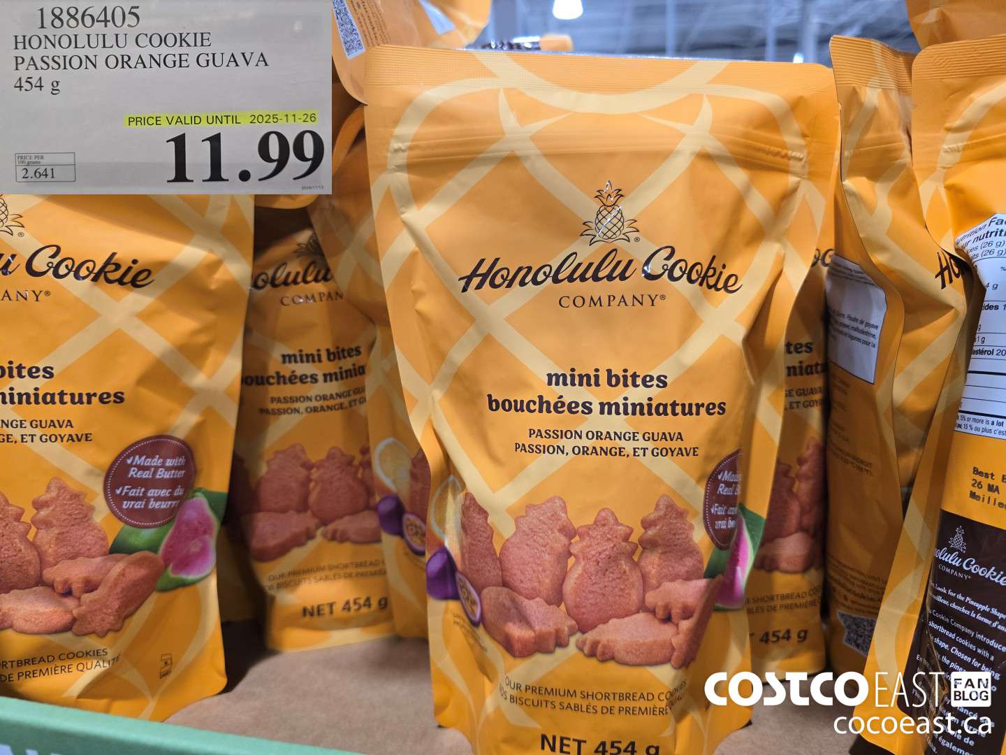 1886405 HONOLULU COOKIE PASSION ORANGE GUAVA 454 g $11.99