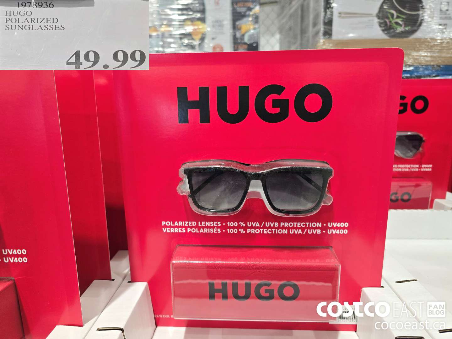 1978936 HUGO POLARIZED SUNGLASSES $49.99