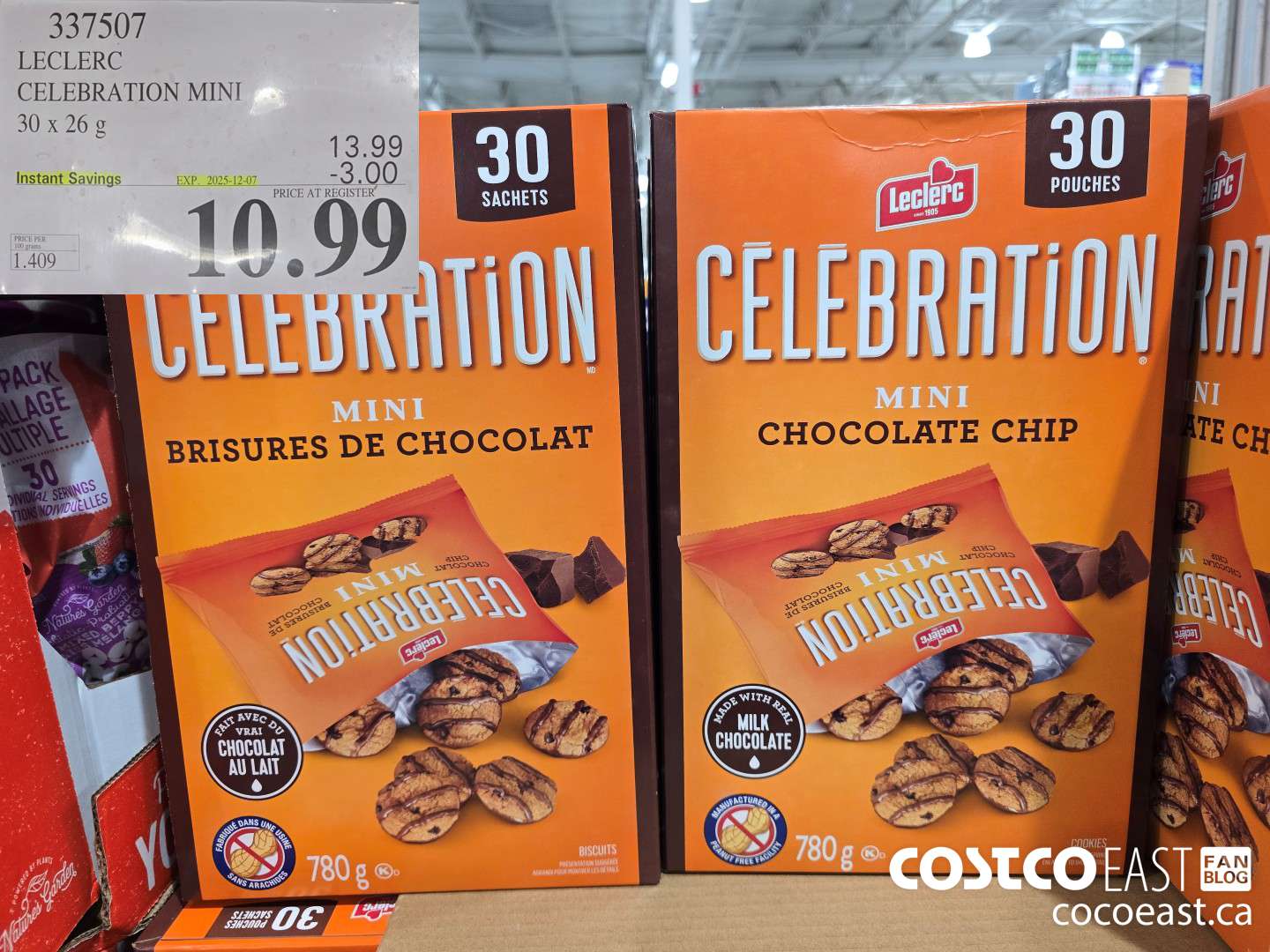337507 LECLERC CELEBRATION MINI 30 X 26 G ($3.00 INSTANT SAVINGS EXPIRES ON 2025-12-07) $10.99