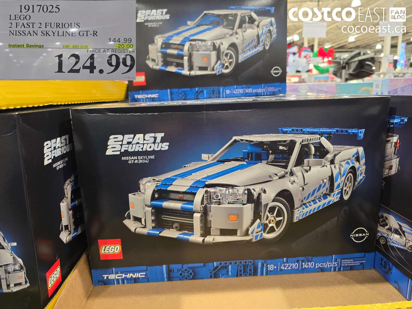 1917025 LEGO 2 FAST 2 FURIOUS NISSAN SKYLINE GT-R ($20.00 INSTANT SAVINGS EXPIRES ON 2025-12-01) $124.99