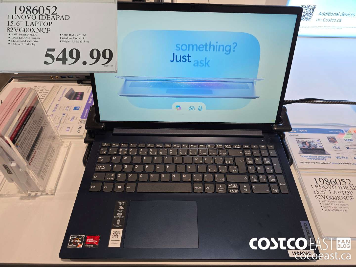 1986052 LENOVO IDEAPAD 15.6