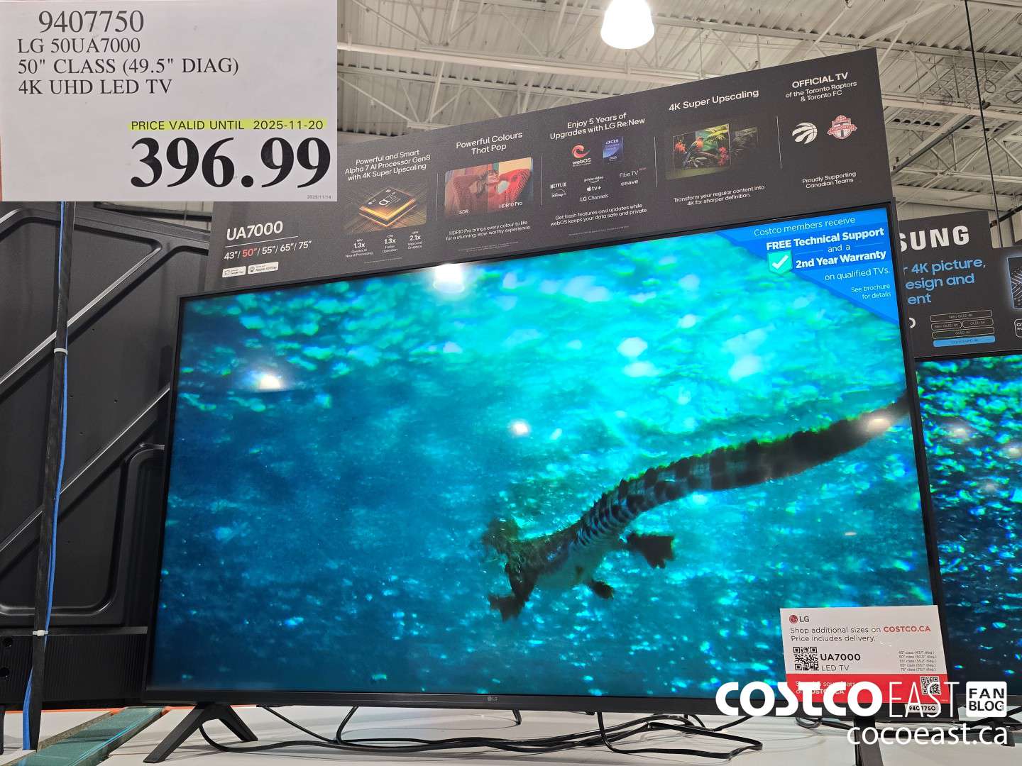 9407750 LG 50UA7000 50