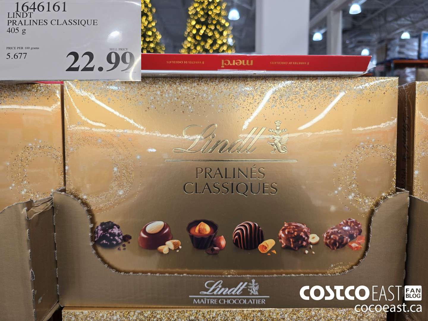 1646161 LINDT PRALINES CLASSIQUE 405G $22.99
