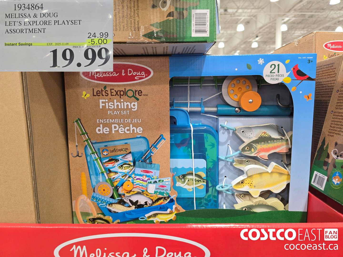 1934864 MELISSA & DOUG LET'S EXPLORE PLAYSET ASSORTMENT ($5.00 INSTANT SAVINGS EXPIRES ON 2025-11-09) $19.99