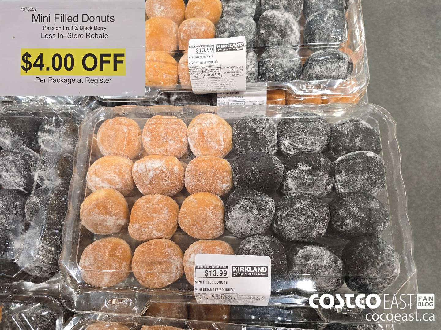 1973689 MINI FILLED DONUTS ($4.00 INSTANT SAVINGS)
