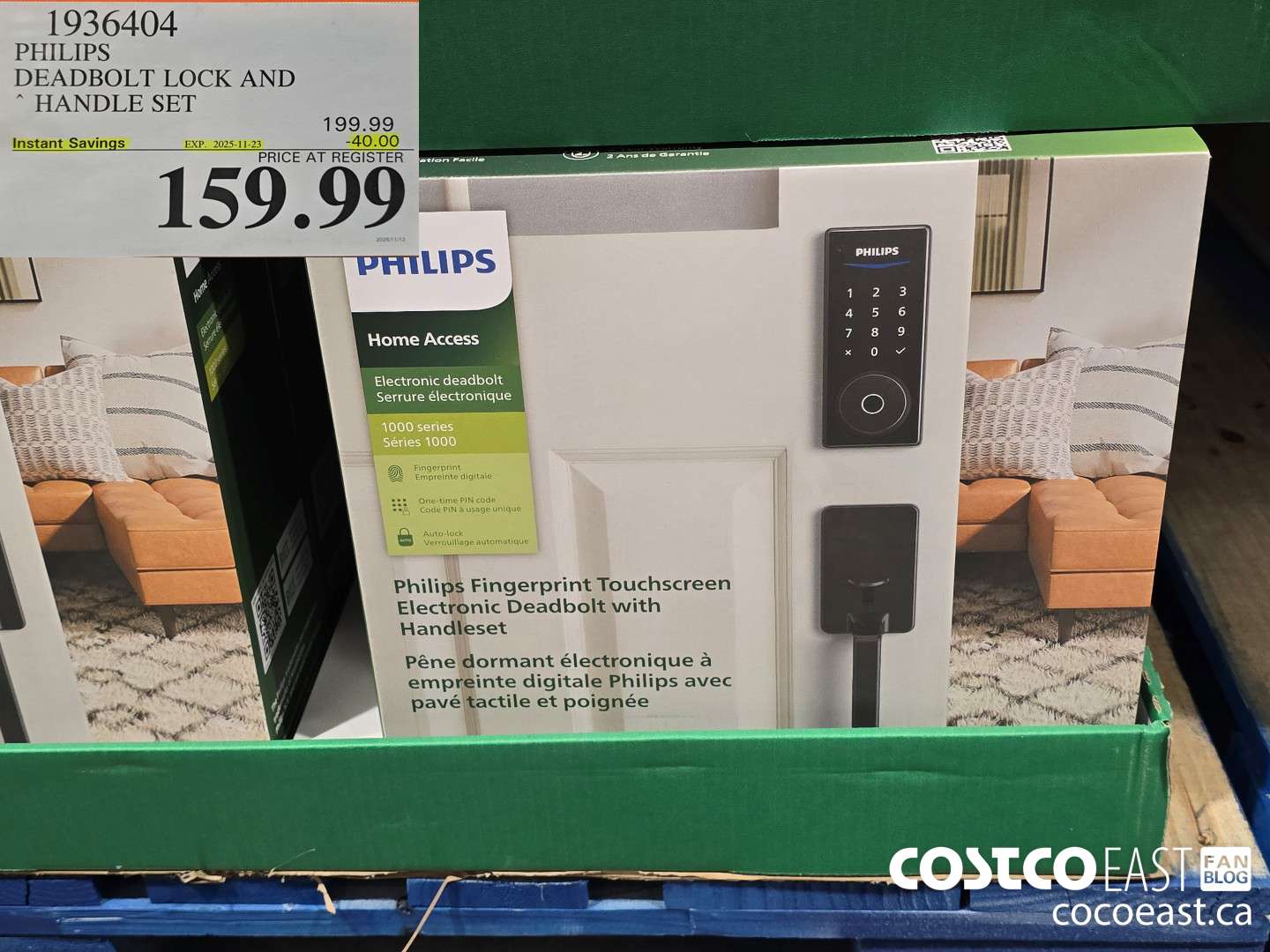 1936404 PHILIPS DEADBOLT LOCK AND HANDLE SET ($40.00 INSTANT SAVINGS EXPIRES ON 2025-11-23) $159.99