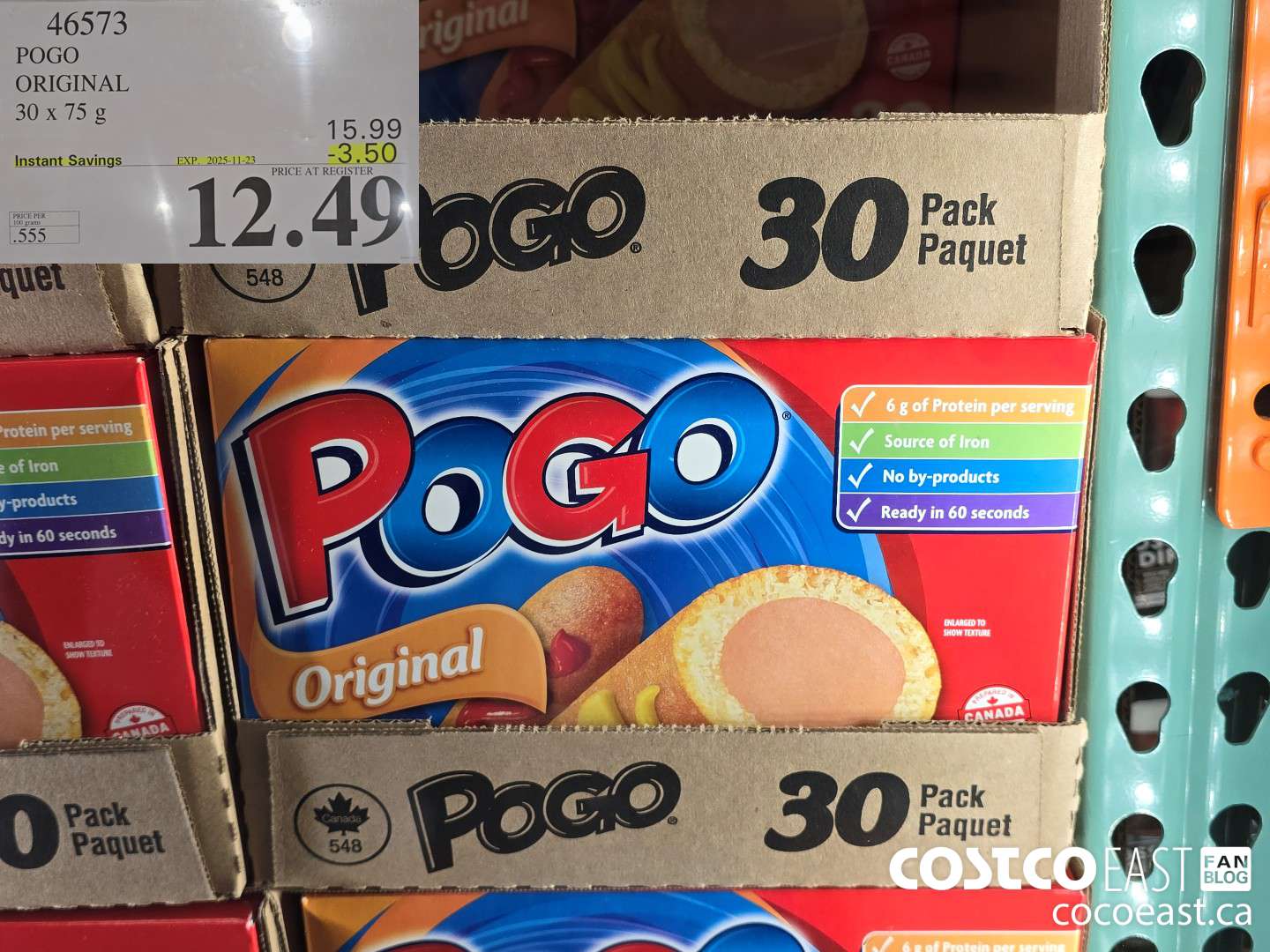 46573 POGO ORIGINAL 30 x 75g ($3.50 INSTANT SAVINGS EXPIRES ON 2025-11-23) $12.49