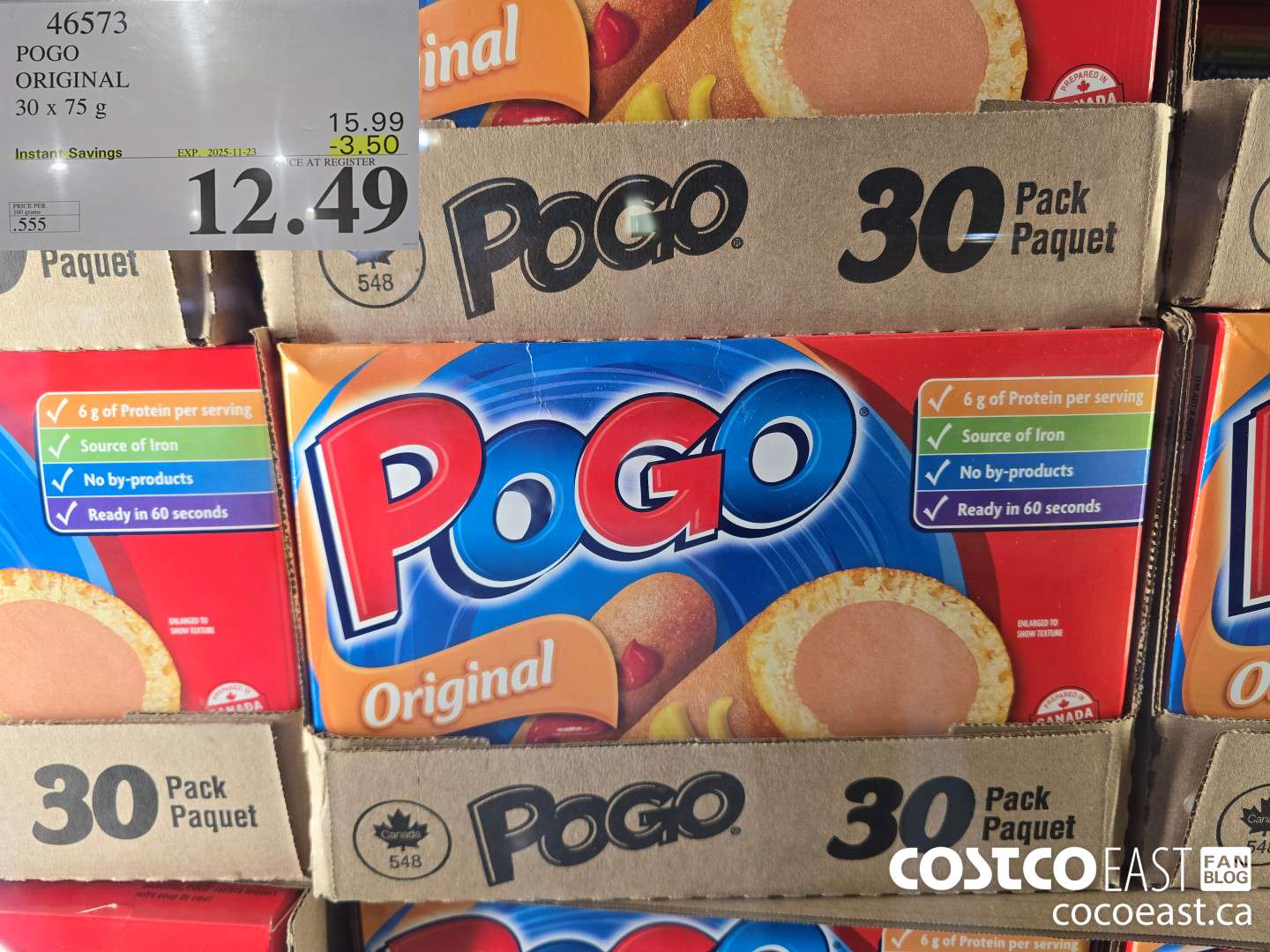 46573 POGO ORIGINAL 30 x 75g ($3.50 INSTANT SAVINGS EXPIRES ON 2025-11-23) $12.49