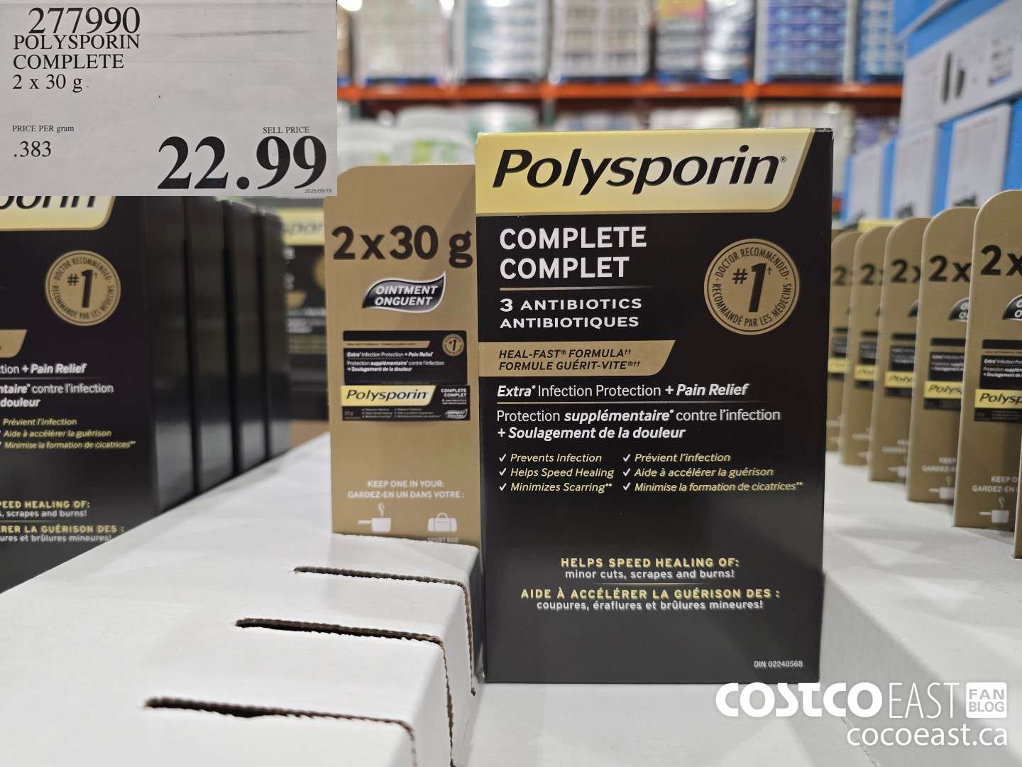 277990 POLYSPORIN COMPLETE 2 X 30 G $22.99