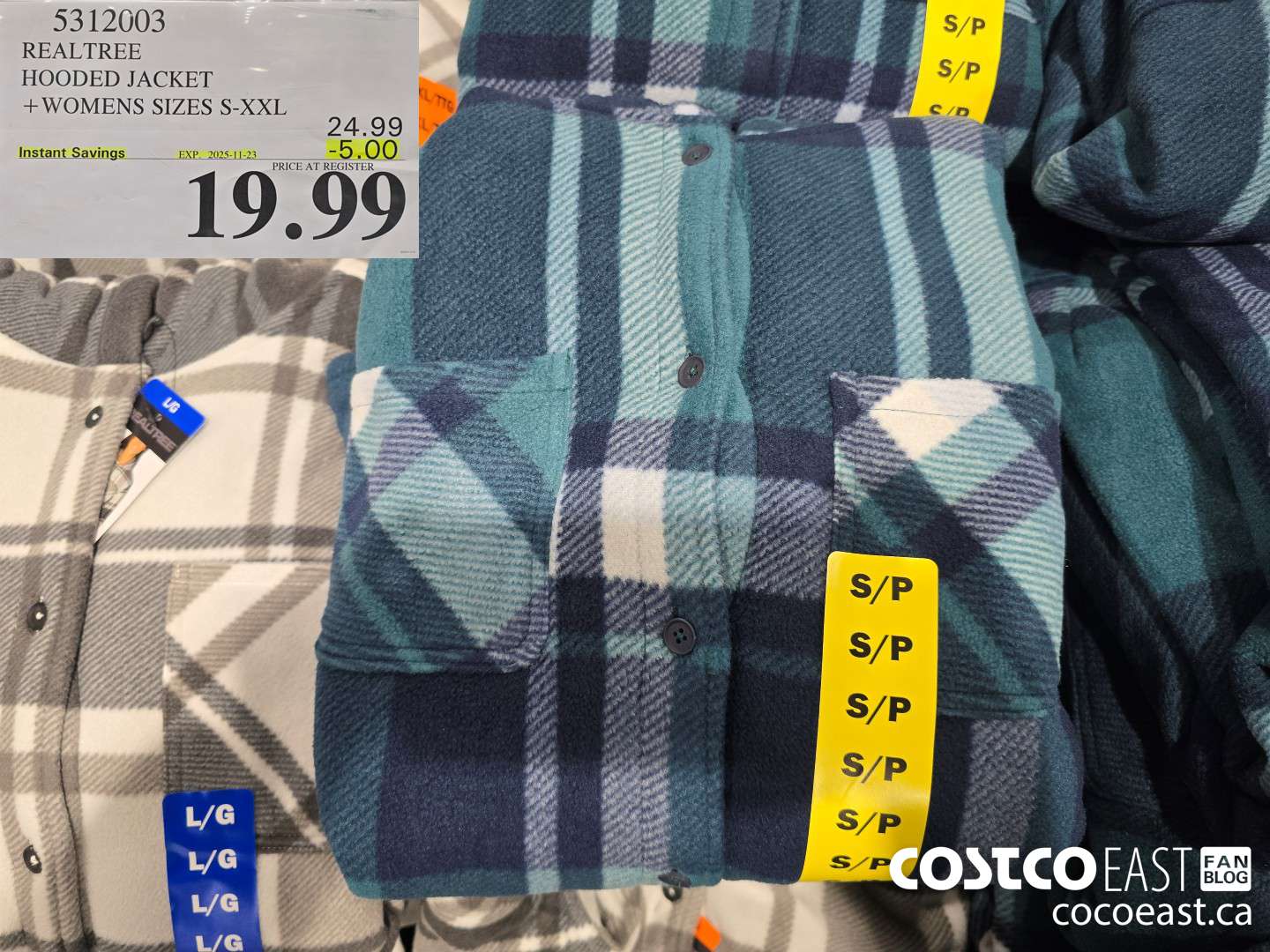 5312003 REALTREE HOODED JACKET + WOMENS SIZES S-XXL ($5.00 INSTANT SAVINGS EXPIRES ON 2025-11-23) $19.99