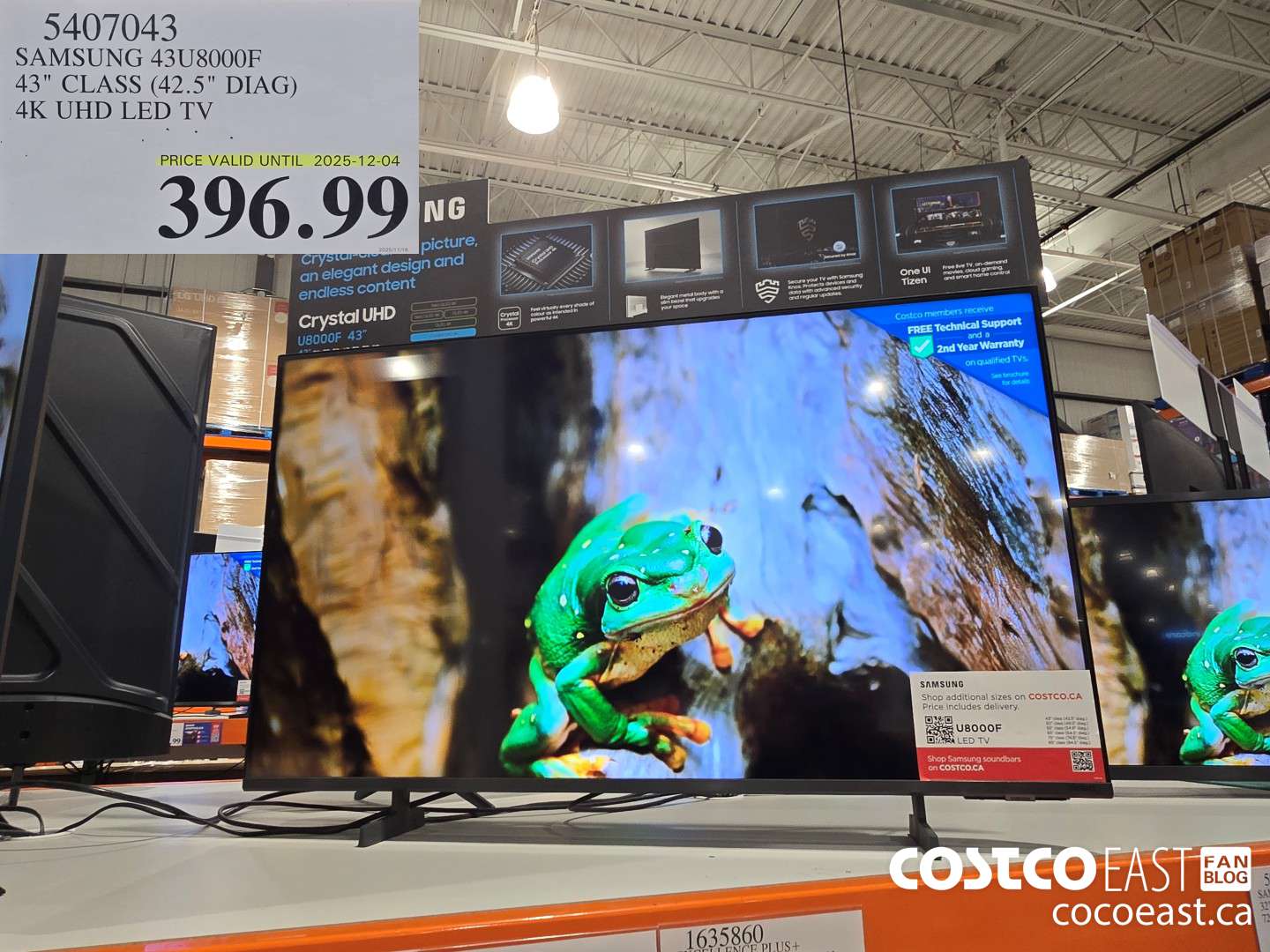 5407043 SAMSUNG 43U8000F 43