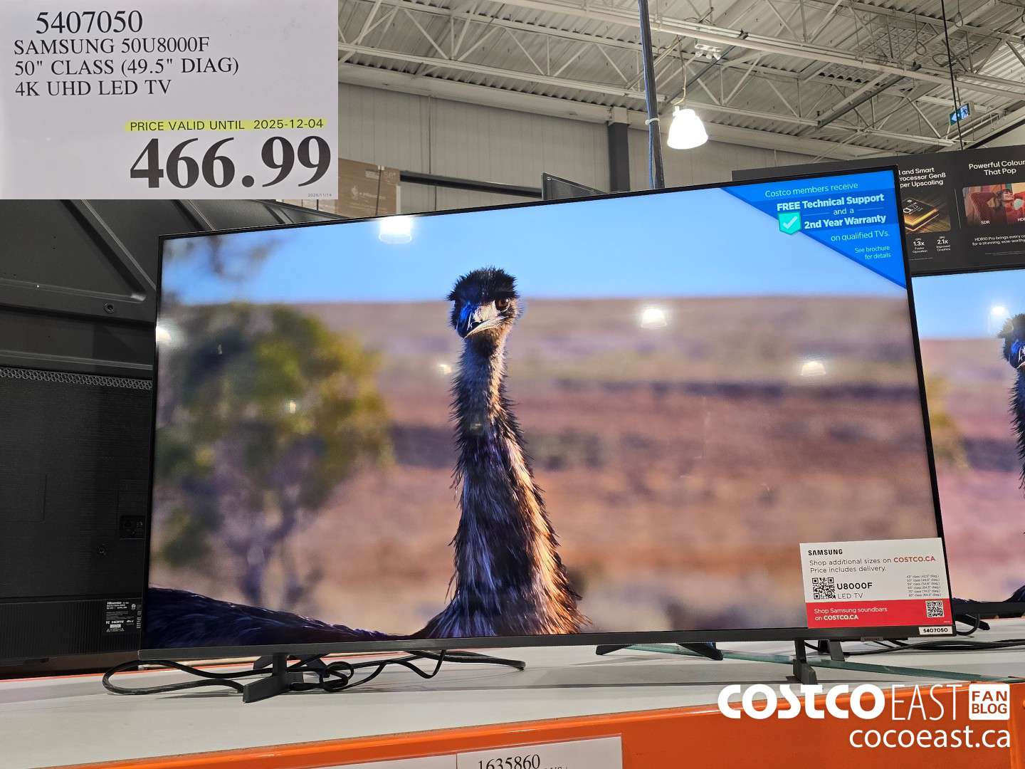 5407050 SAMSUNG 50U8000F 50