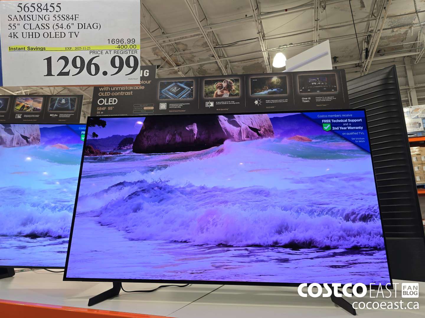 5658455 SAMSUNG 55S84F 55