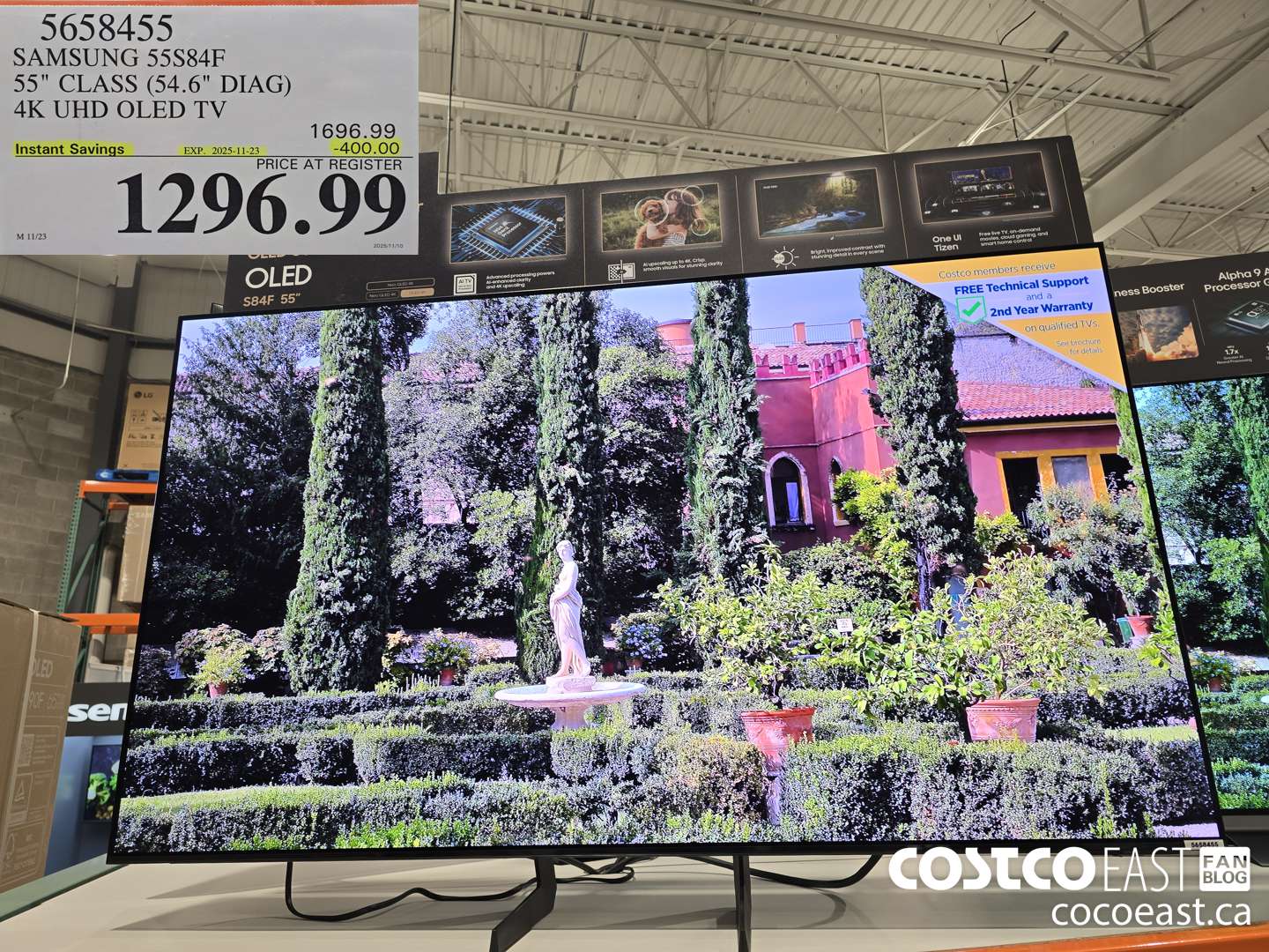 5658455 SAMSUNG 55S84F 55