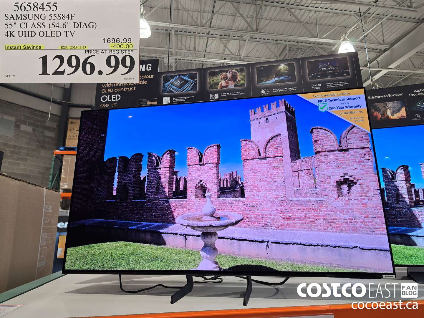 5658455 SAMSUNG 55S84F 55