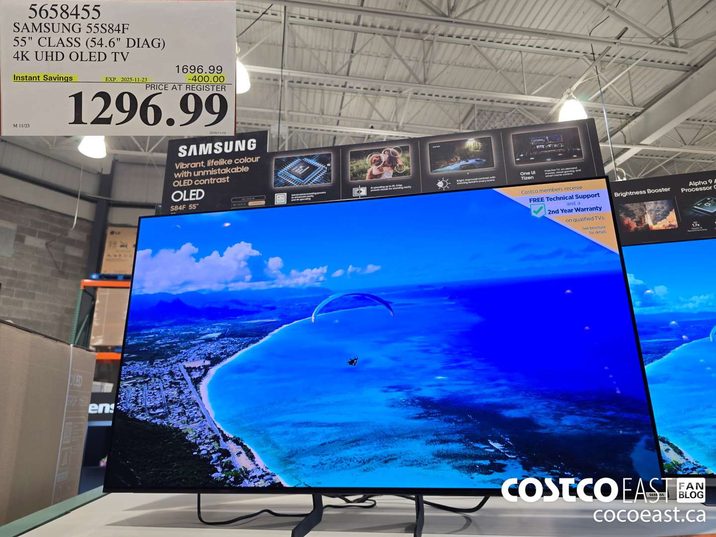 5658455 SAMSUNG 55S84F 55