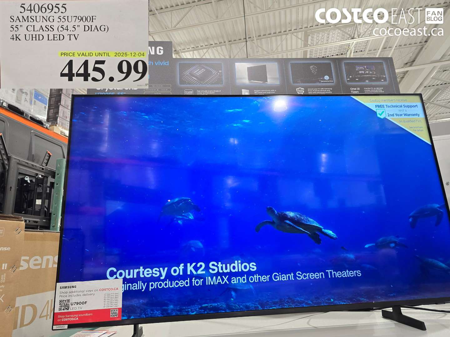 5406955 SAMSUNG 55U7900F 55