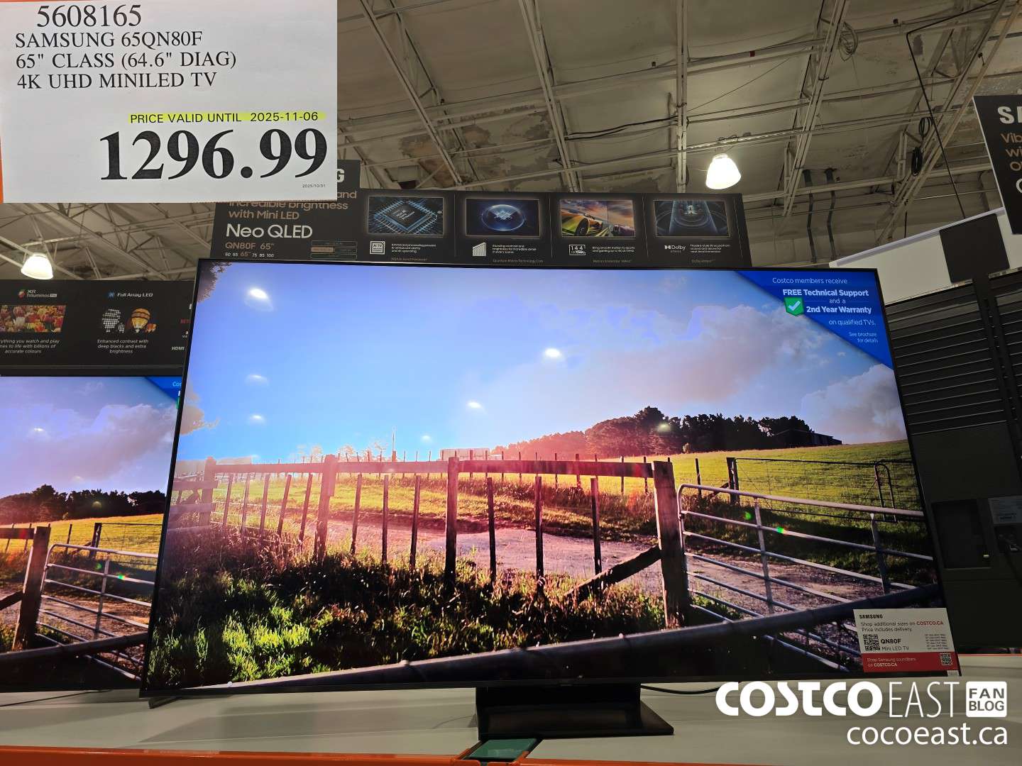 5608165 SAMSUNG 65QN80F 65