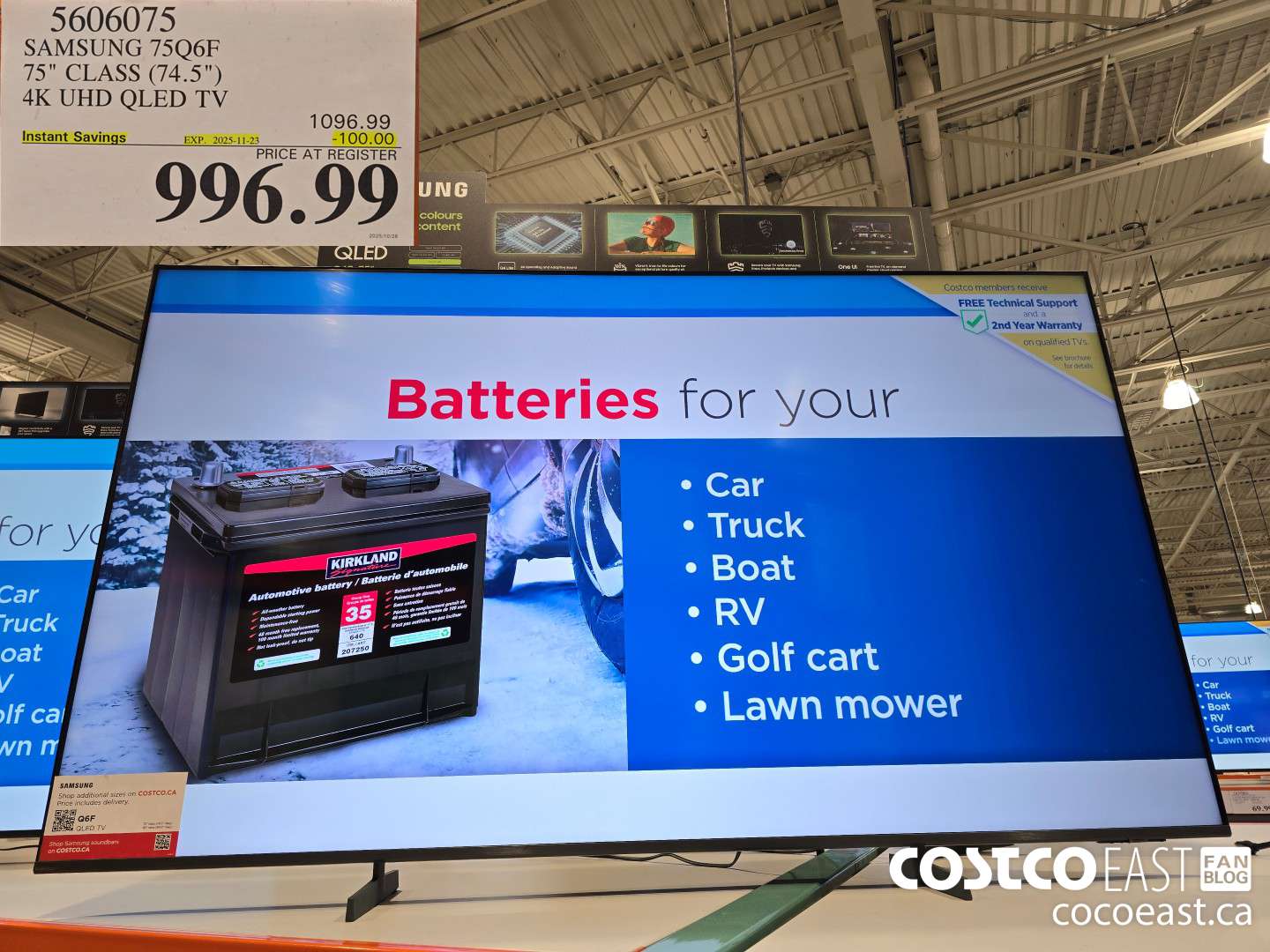 5606075 SAMSUNG 75Q6F 75