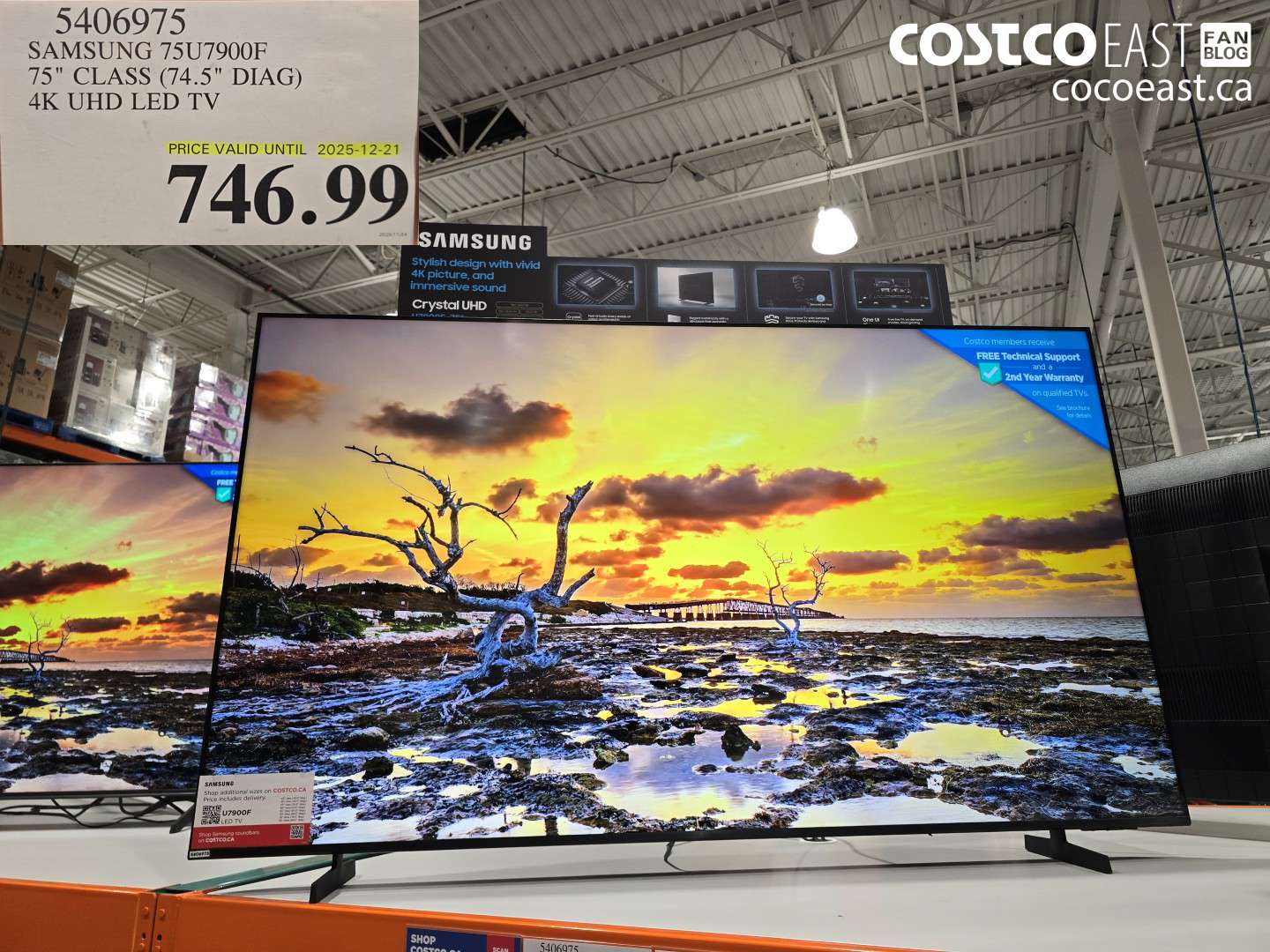 5406975 SAMSUNG 75U7900F 75