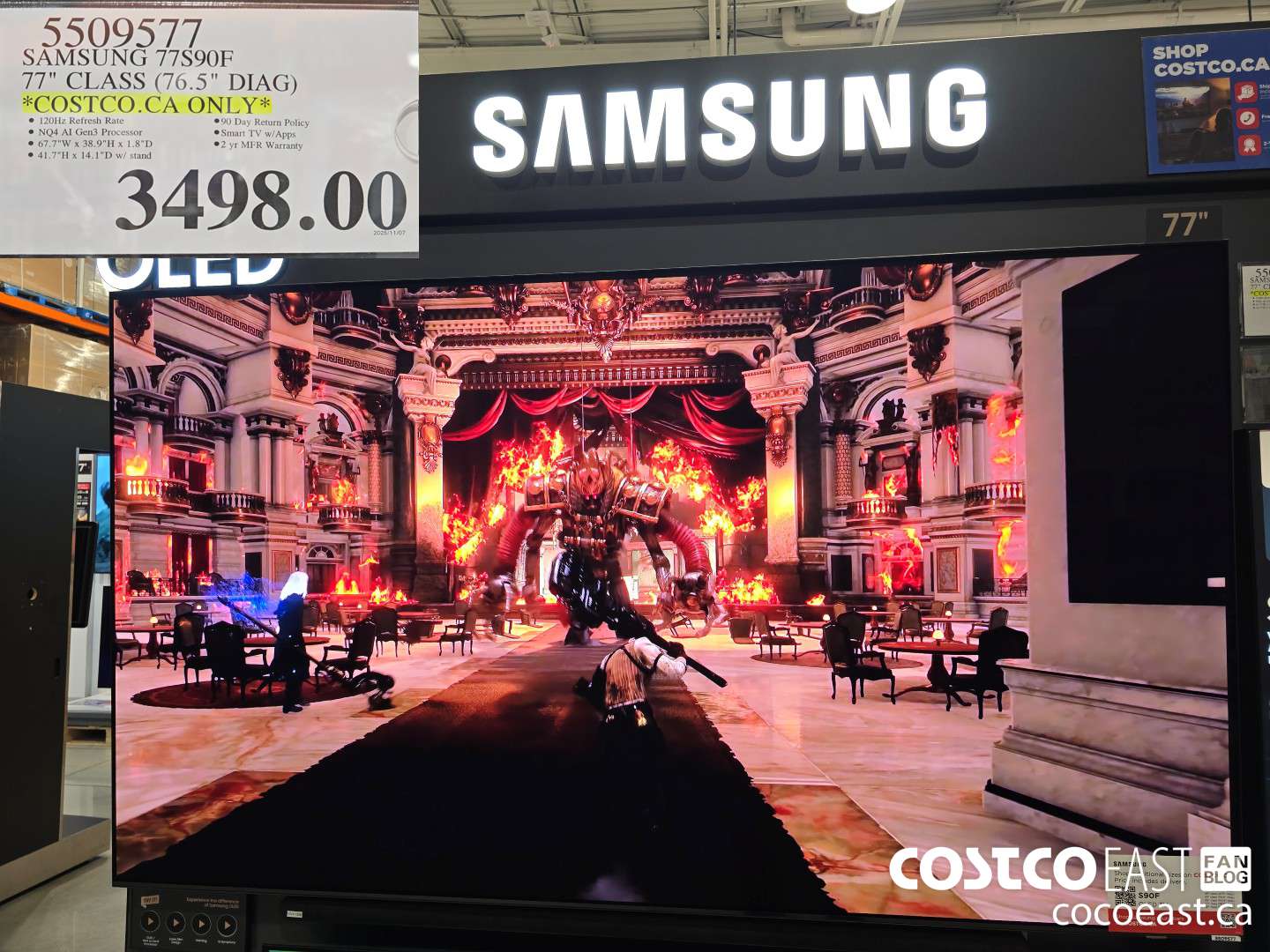 5509577 SAMSUNG 77S90F 71