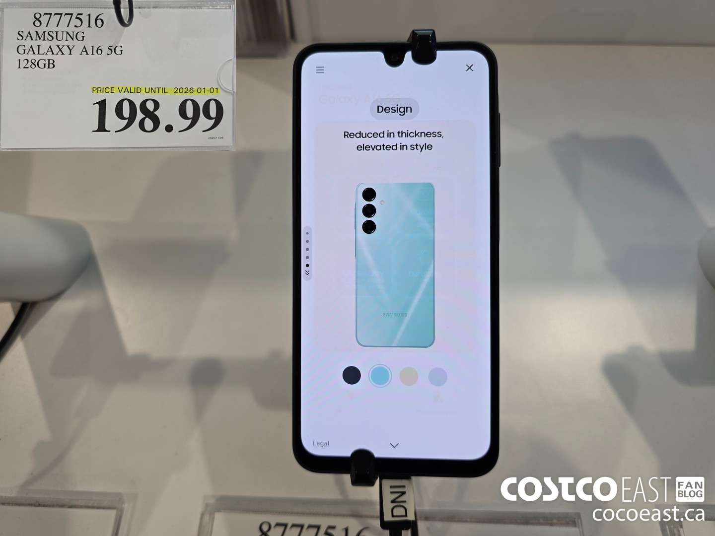 8777516 SAMSUNG GALAXY A16 5G 128GB $198.99